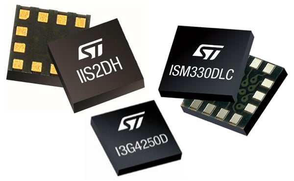 STMicroelectronics' Industrial Motion Sensors Image of STMicroelectronics' Industrial Motion Sensors